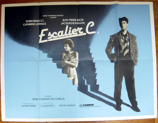 Escalier C  Original Quad Movie Poster  