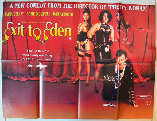 Exit To Eden Original British Quad Poster - Movie Poster