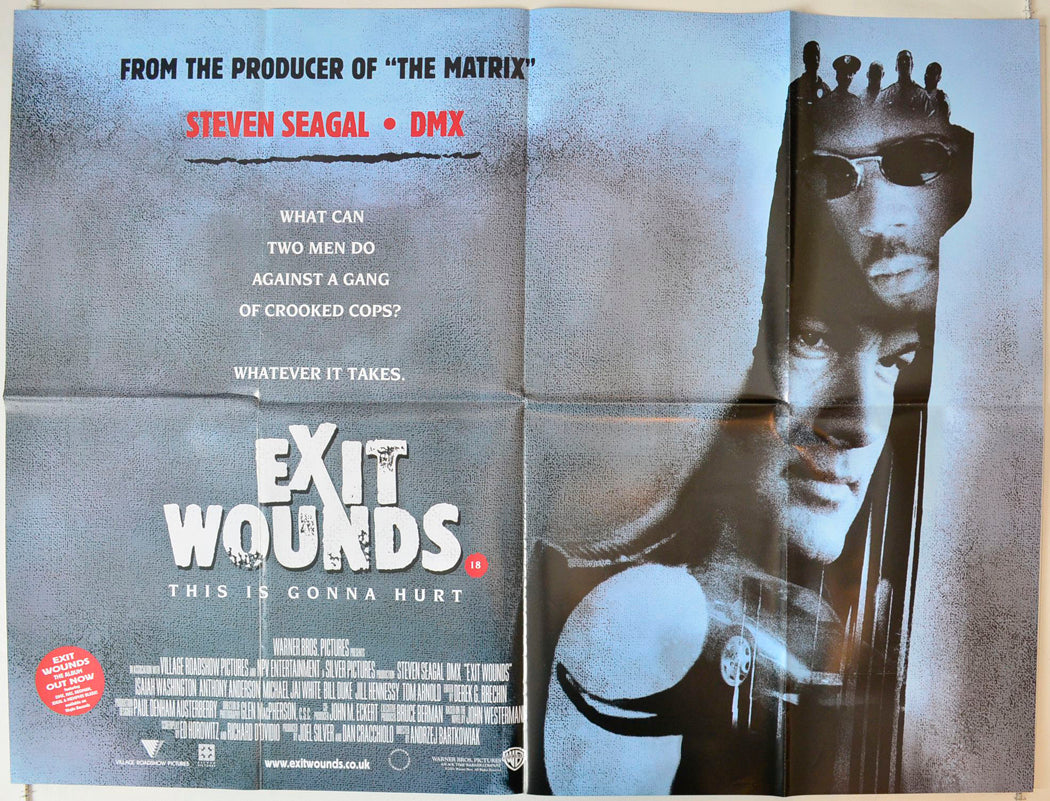 Exit Wounds Original British Quad Poster - Movie Poster