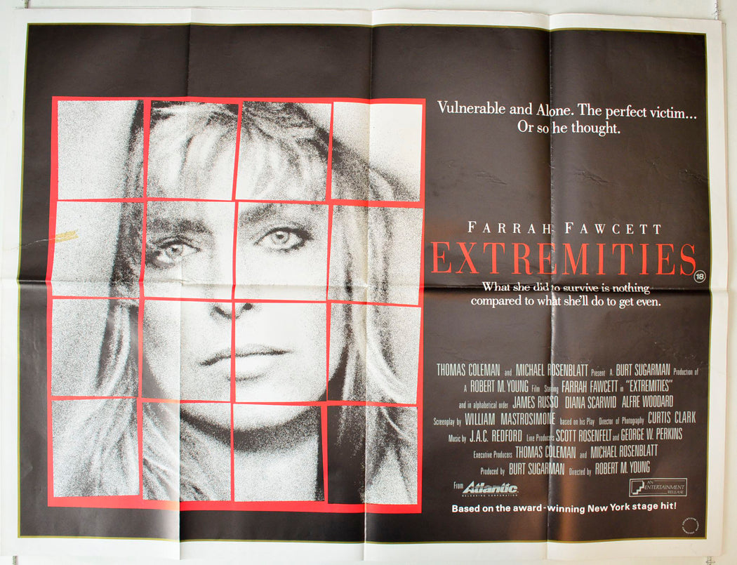 Extremities Original British Quad Poster - Movie Poster