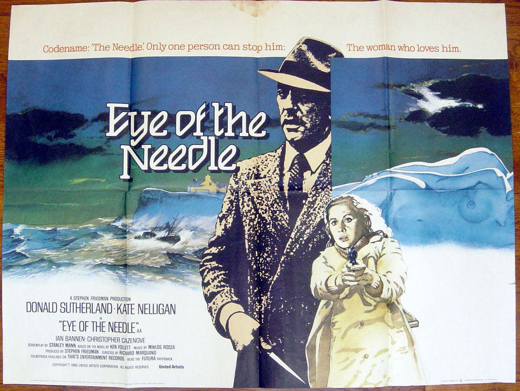 Eye Of The Needle  Original Quad Movie Poster  