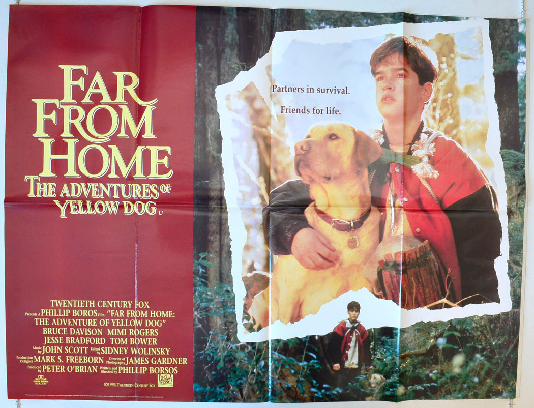 Far From Home Original British Quad Poster - Movie Poster