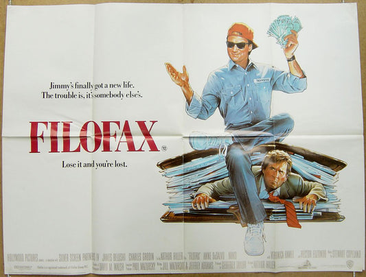 Filofax  Original Quad Movie Poster  