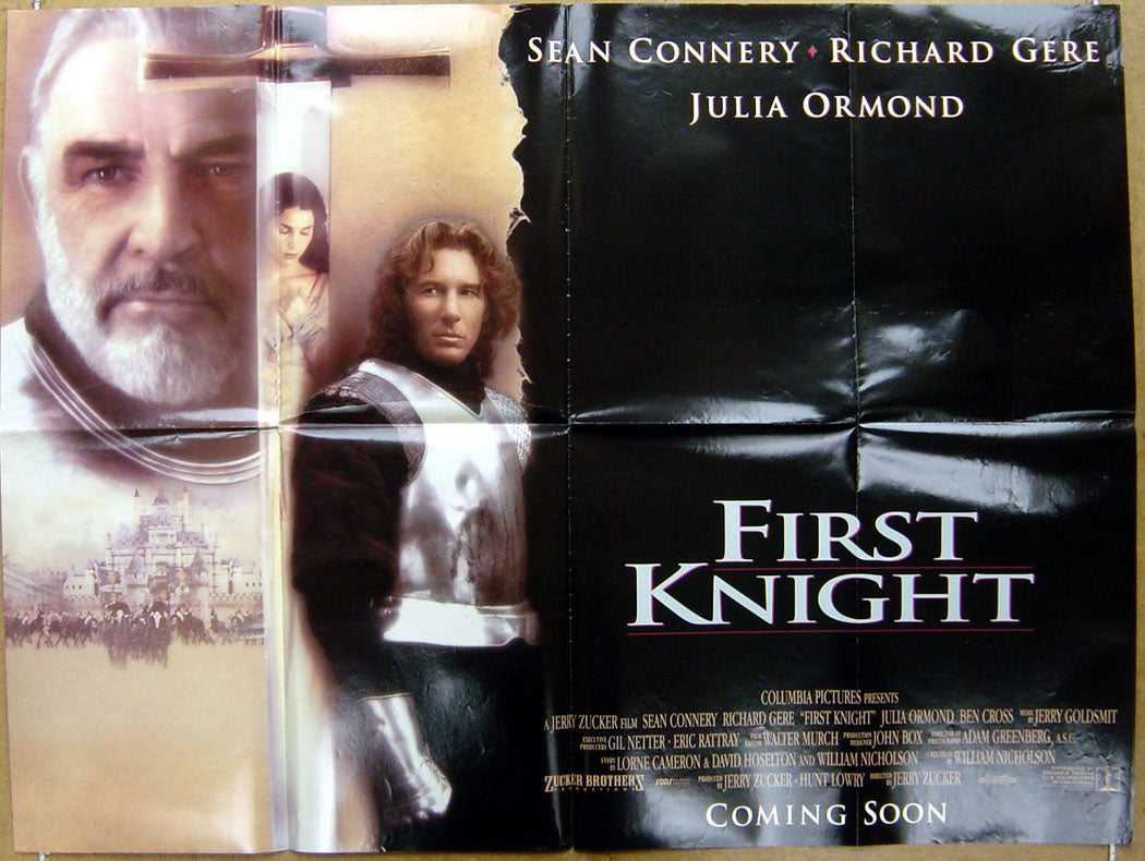 First Knight  Original Quad Movie Poster  