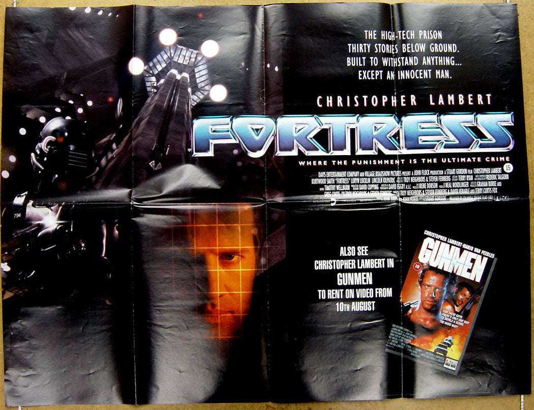 Fortress  Original Quad Movie Poster  