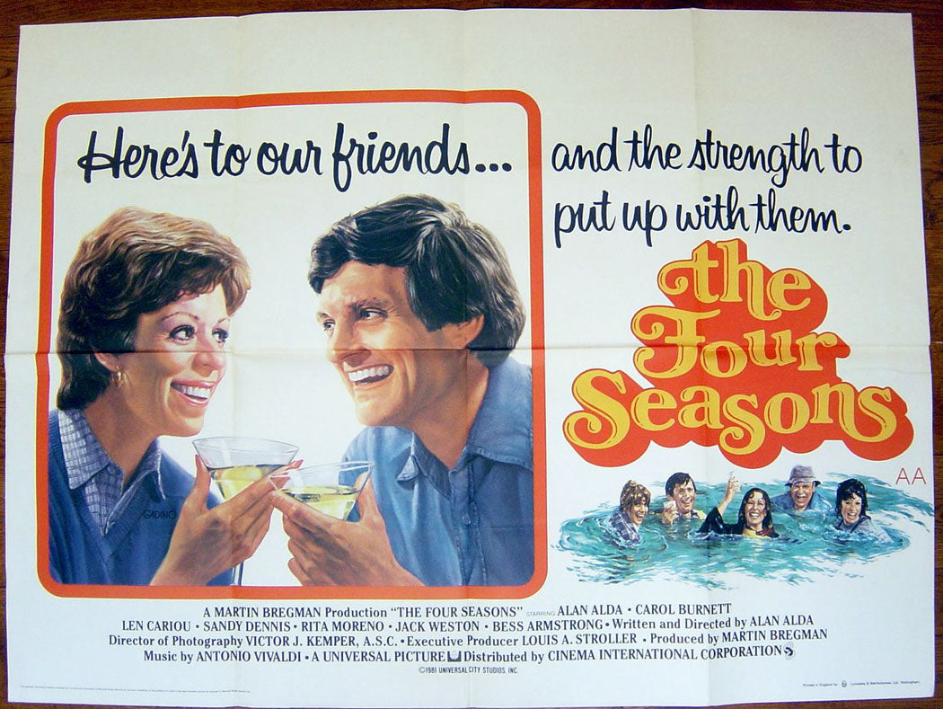 The Four Seasons  Original Quad Movie Poster  