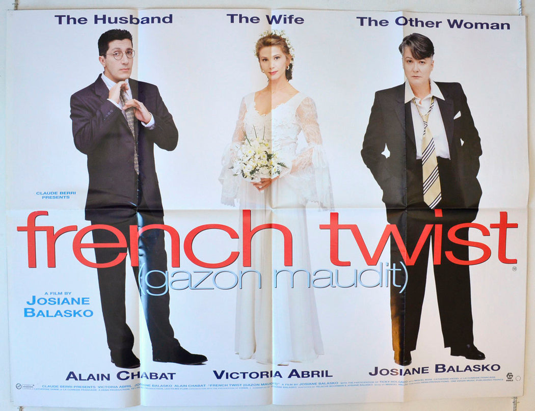 French Twist  (a.k.a Gazon Maudit)   Original British Quad Poster - Movie Poster