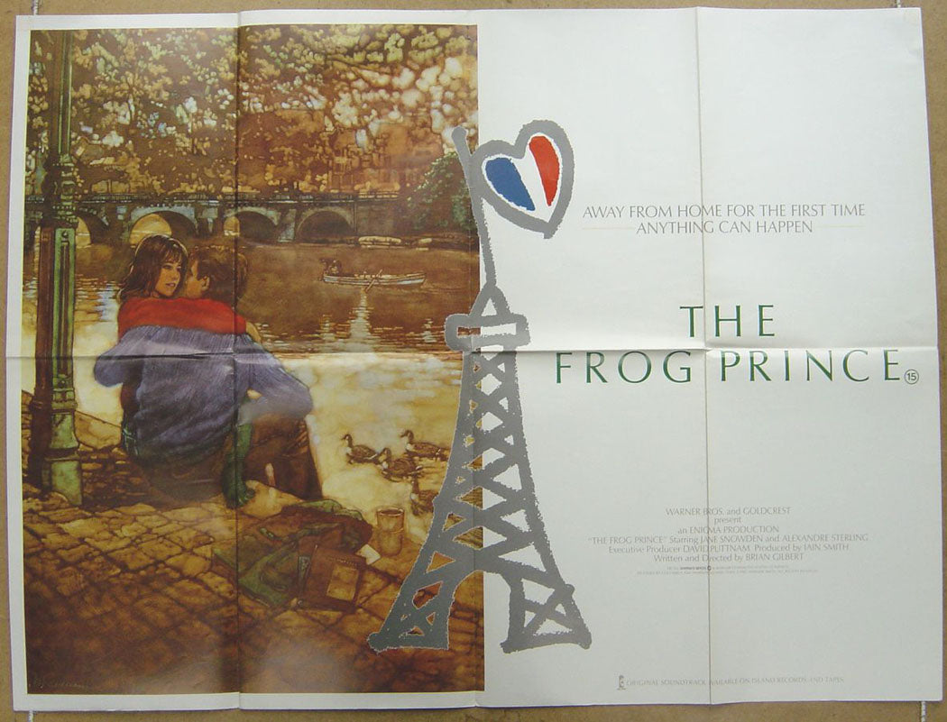 The Frog Prince  Original Quad Movie Poster  