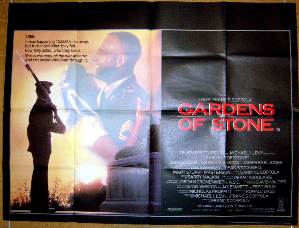 Gardens Of Stone  Original Quad Movie Poster  