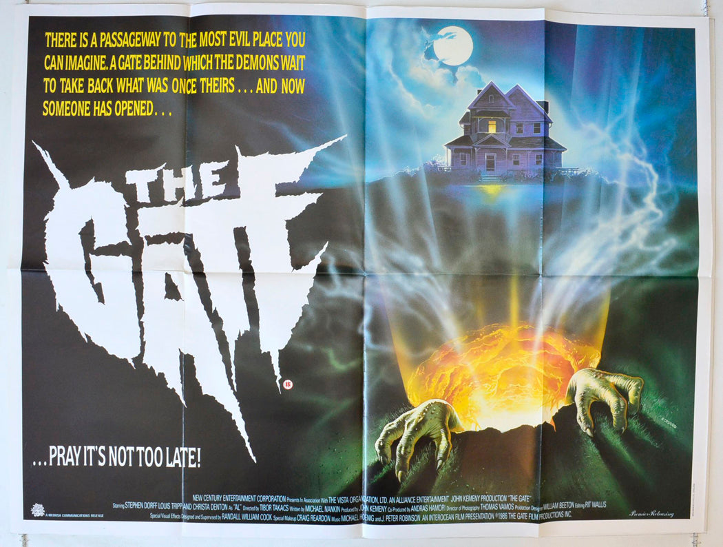 The Gate Original British Quad Poster - Movie Poster