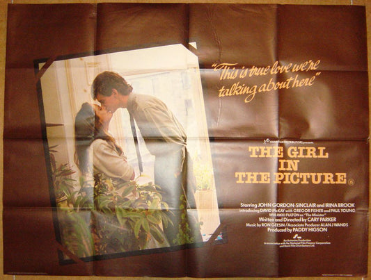 The Girl In The Picture  Original Quad Movie Poster  