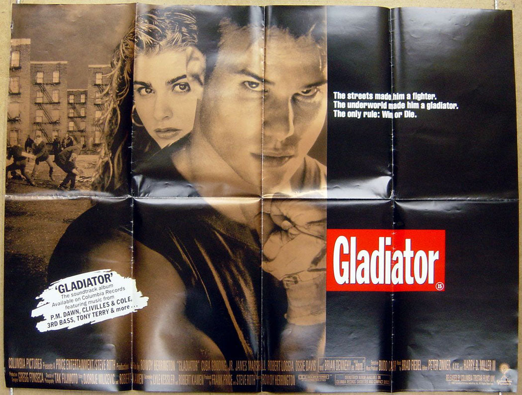 Gladiator  Original Quad Movie Poster  