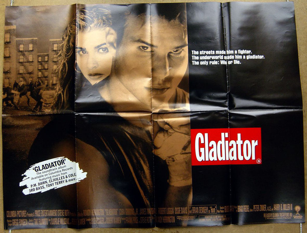 Gladiator  Original Quad Movie Poster  