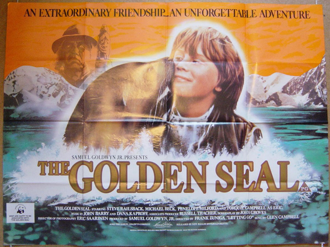 The Golden Seal  Original Quad Movie Poster  