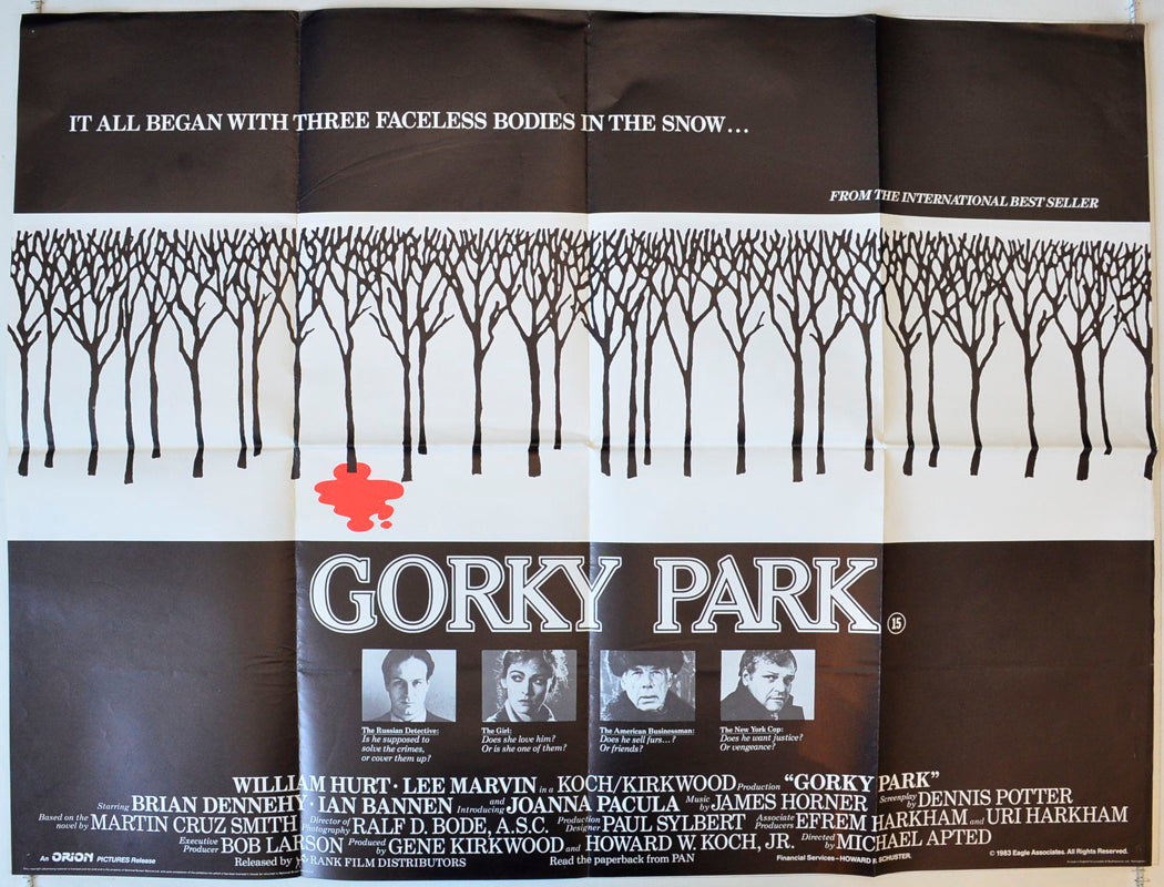 Gorky Park Original British Quad Poster - Movie Poster