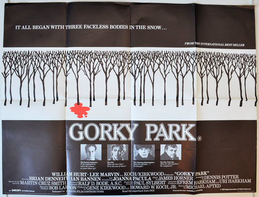 Gorky Park Original British Quad Poster - Movie Poster