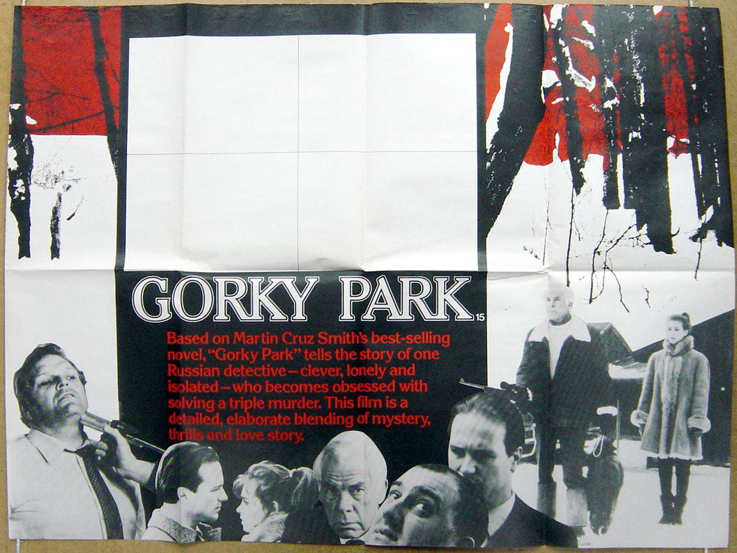 Gorky Park  Rare Design!  Original Quad Movie Poster  