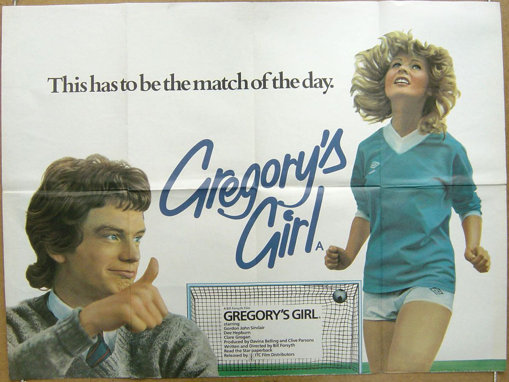 Gregory's Girl  Original Quad Movie Poster  