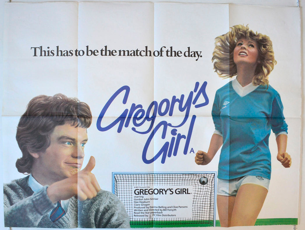 Gregory's Girl Original British Quad Poster - Movie Poster