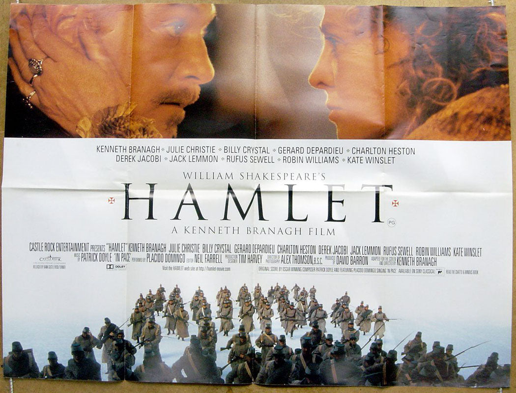 Hamlet  Original Quad Movie Poster 