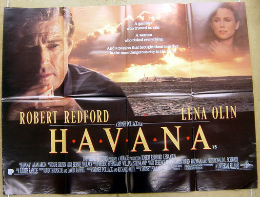 Havana  Original Quad Movie Poster  