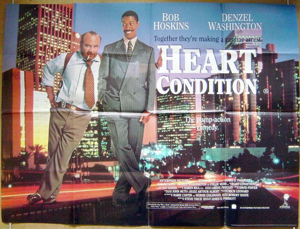 Heart Condition  Original Quad Movie Poster  