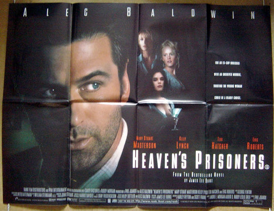 Heaven's Prisoners  Original Quad Movie Poster  