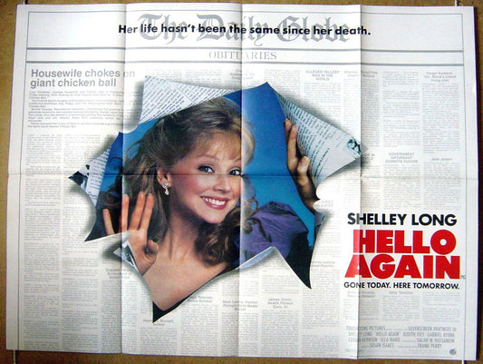 Hello Again  Original Quad Movie Poster  