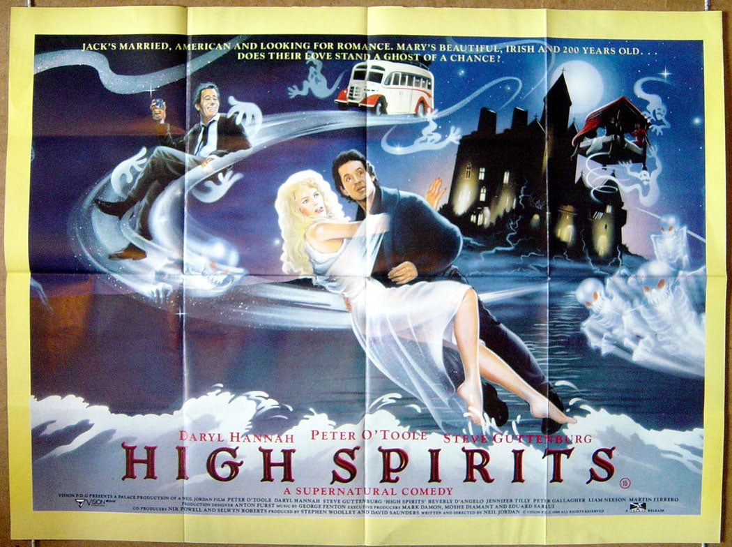 High Spirits  Original Quad Movie Poster  