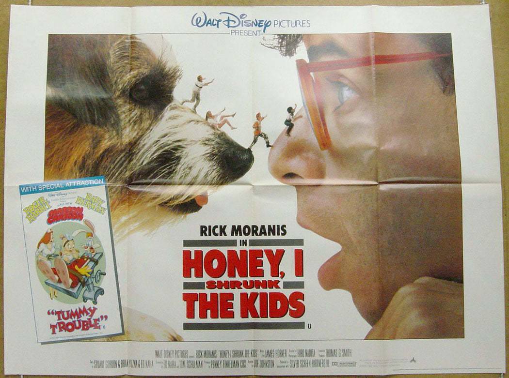 Honey, I Shrunk The Kids  Original Quad Movie Poster  