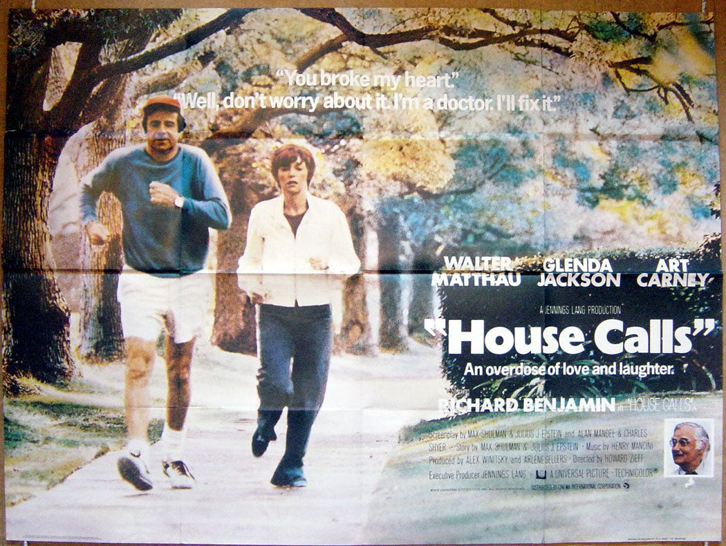 House Calls  Original Quad Movie Poster  