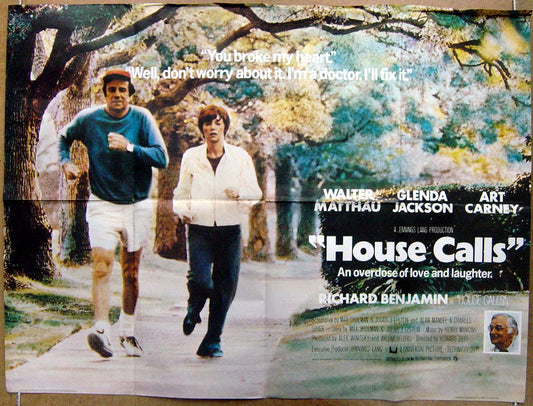 House Calls  Original Quad Movie Poster  