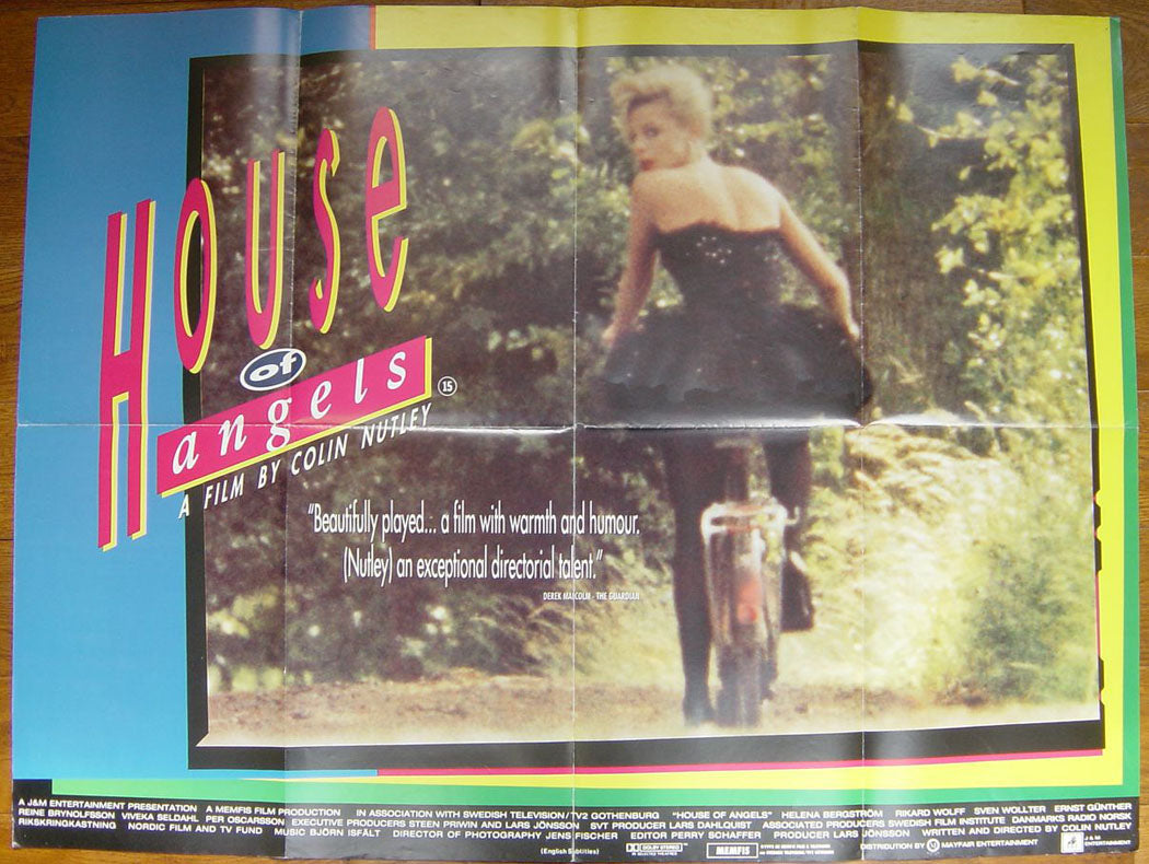 House Of Angels  (a.k.a. Änglagård)  Original Quad Movie Poster  