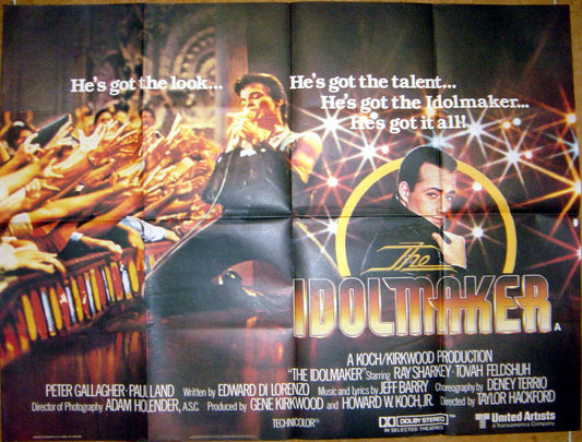 The Idolmaker  Original Quad Movie Poster  