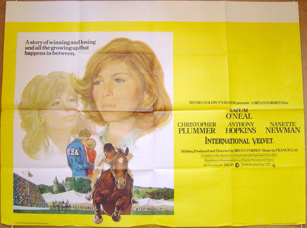 International Velvet  Original Quad Movie Poster  