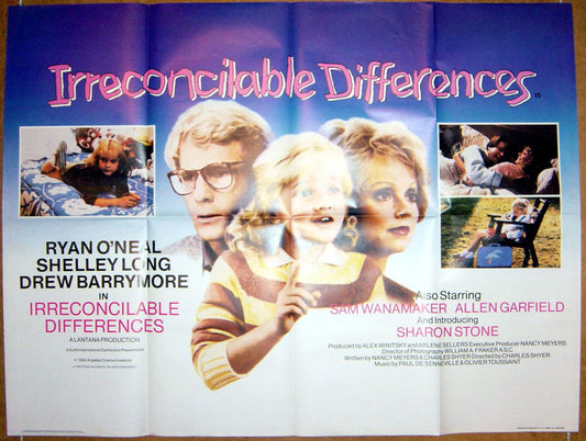 Irreconcilable Differences  Original Quad Movie Poster  