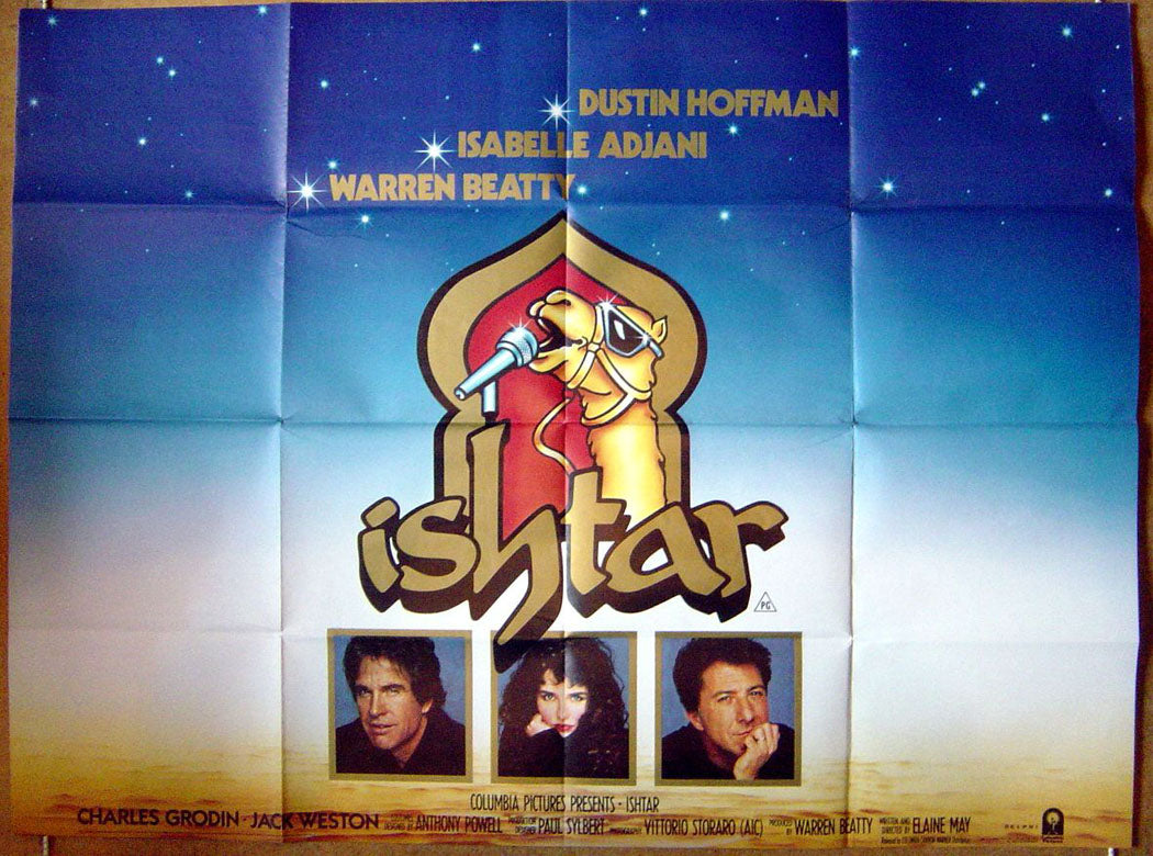 Ishtar  Original Quad Movie Poster  