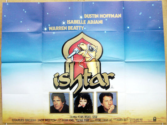 Ishtar  Original Quad Movie Poster  