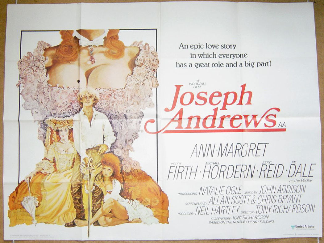 Joseph Andrews  Original Quad Movie Poster  