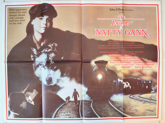 The Journey Of Natty Gann Original British Quad Poster - Movie Poster