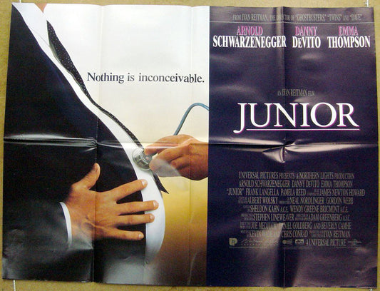 Junior  Original Quad Movie Poster  