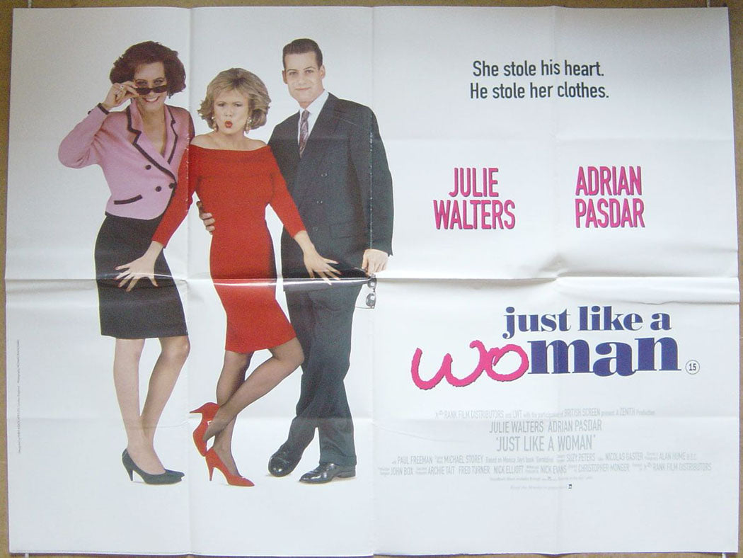 Just Like A Woman  Original Quad Movie Poster  