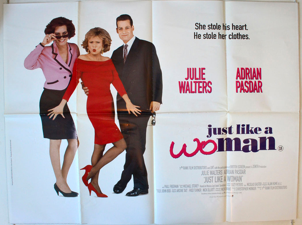 Just Like A Woman Original British Quad Poster - Movie Poster