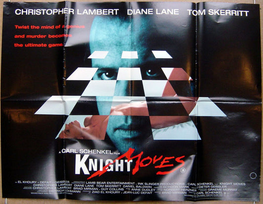 Knight Moves  Original Quad Movie Poster  