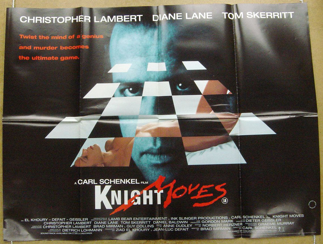 Knight Moves  Original Quad Movie Poster  