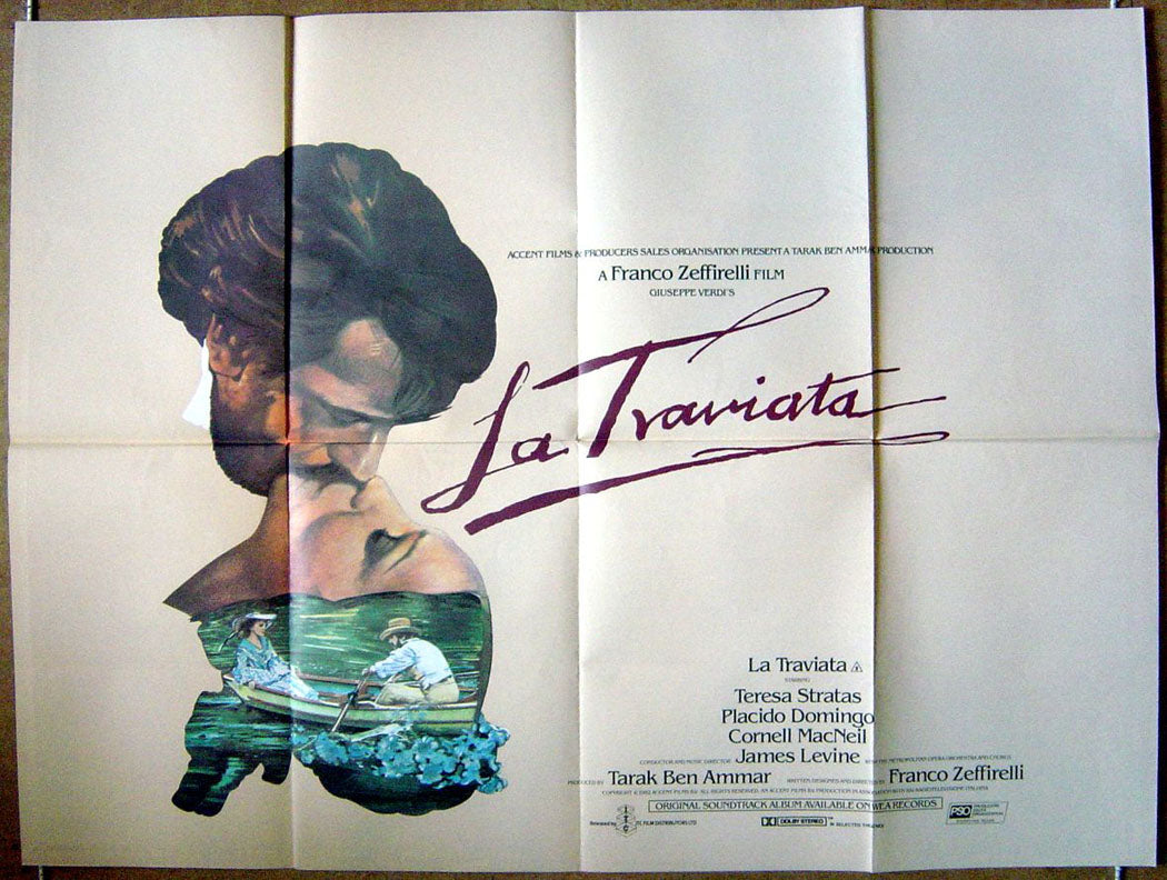 La Traviata  Original Quad Movie Poster  