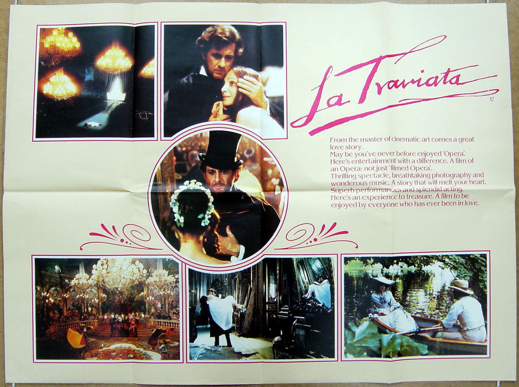 La Traviata  (Design 2)  Original Quad Movie Poster  