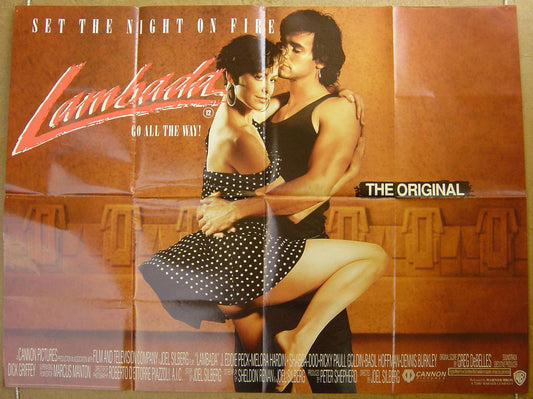 Lambada  Original Quad Movie Poster  