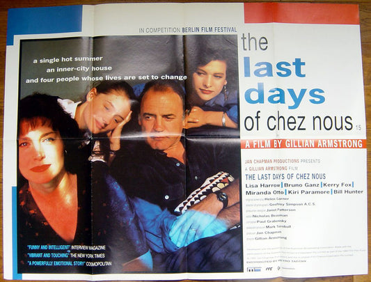 The Last Days Of Chez Nous  Original Quad Movie Poster  