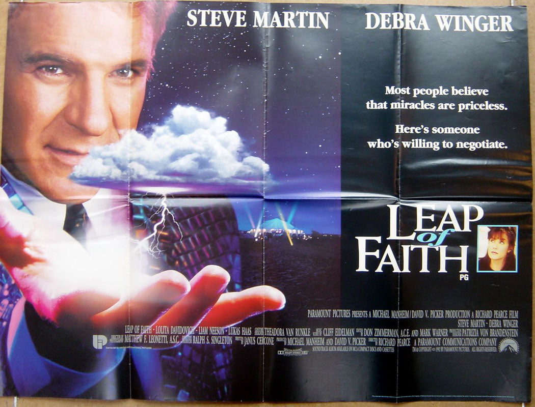 Leap Of Faith  Original Quad Movie Poster  